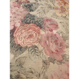 Floral Fabric Ideal For Curtains Home Decor Accent